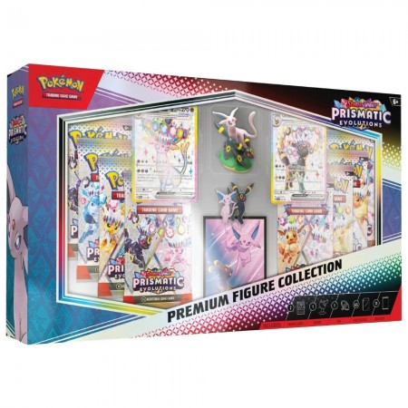 Pokemon Scarlet & Violet: Prismatic Evolutions Premium Figure Collection rinkinys (Umbreon ex ir Espeon ex)